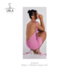 Açık Sırtlı Pembe Mini Elbise - Görsel 4